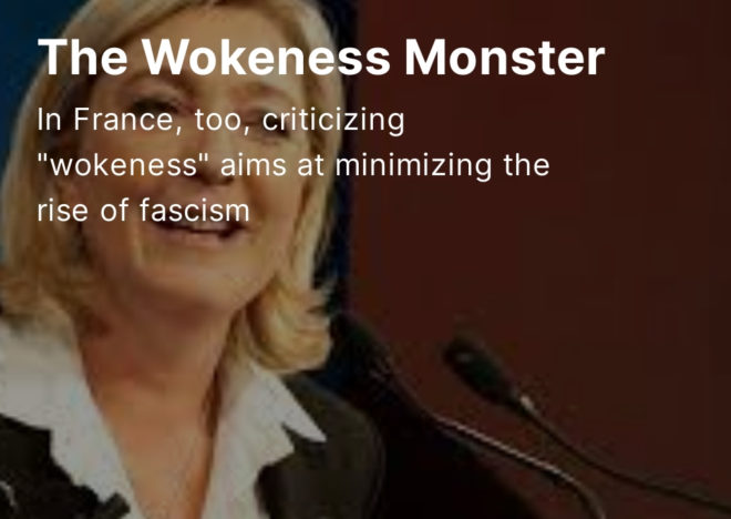 The Wokeness Monster