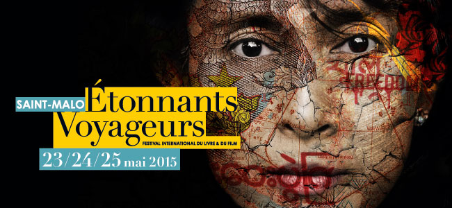 Dédicaces de mon livre au salon « Etonnants voyageurs », Saint-Malo