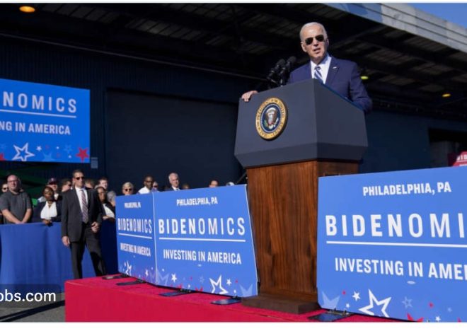 Joe Biden mise sur sa politique de l’emploi