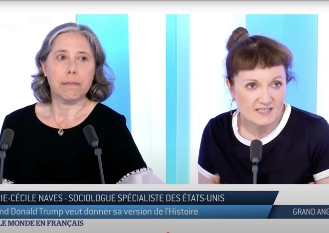 Invitée de TV5 Monde, le 19 septembre 2025