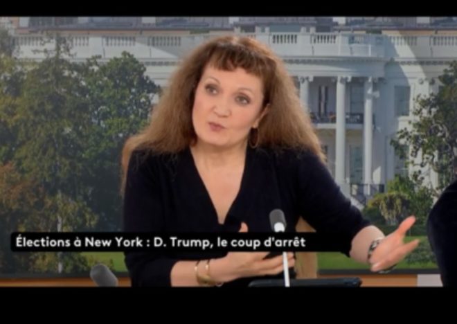 Invitée dans le 18-20 de France Info TV, le 5 novembre 2025