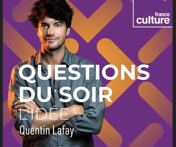 Invitée de « Questions du soir » sur France Culture, le 21 avril 2026