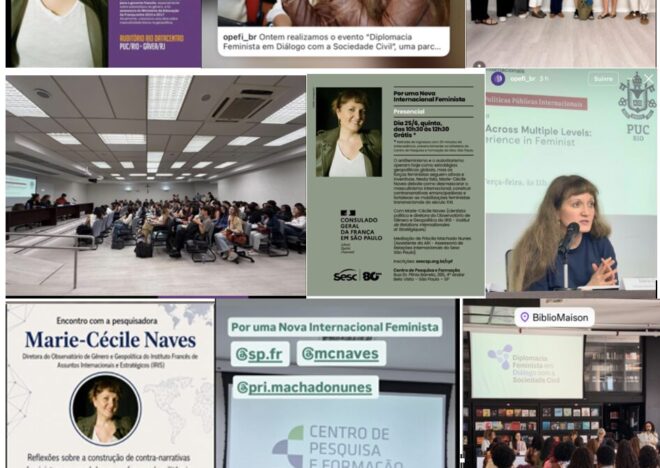 Conférences et rencontres à Rio et Sao Paulo